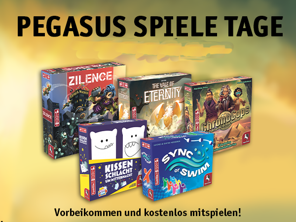 Read more about the article Nächster Wattenbeker Spieletreff  am  27.04.2024 ab 15 Uhr im Schalthaus Wattenbek unter dem Motto Pegasus Spieletage